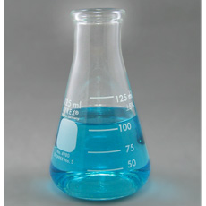 PYREX Glass Erlenmeyer Flask, 125mL