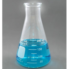 PYREX Glass Erlenmeyer Flask, 250mL