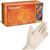 Powder-Free Creamy White Latex Gloves, Large, Box/100