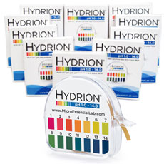 pH Test Paper, 1-14 Range, 15 ft. roll, PK/10