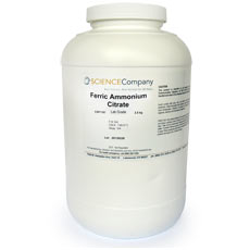 Ferric Ammonium Citrate, Green, 2.5kg