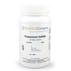 Potassium Iodide, Lab grade, 100g