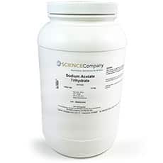 Sodium Acetate Trihydrate, 2.5kg