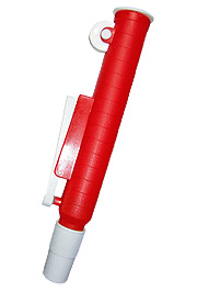 Pipette Pump for Pipettes up to 25 mL, Red