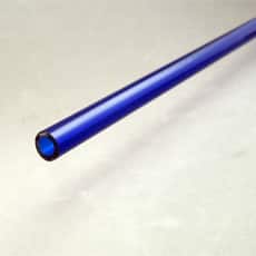 Glass Tubing, Cobalt Blue, 9mm O.D., 12 inch, Pk/2