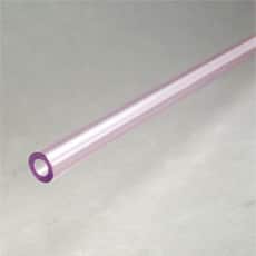 Glass Tubing, Punk Pink, 9mm O.D., 12 inch, Pk/2