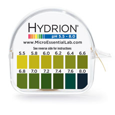 pH Test Paper, 5.5-8.0 Range, 15 ft. roll