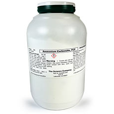 5 lb food Grade Ammonium Carbonate