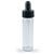 Clear glass dropper vial, 1/4 oz.