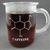 Caffeine Molecule Beaker Mug, 400ml