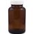 Amber Glass Wide Mouth Bottle, 4oz.