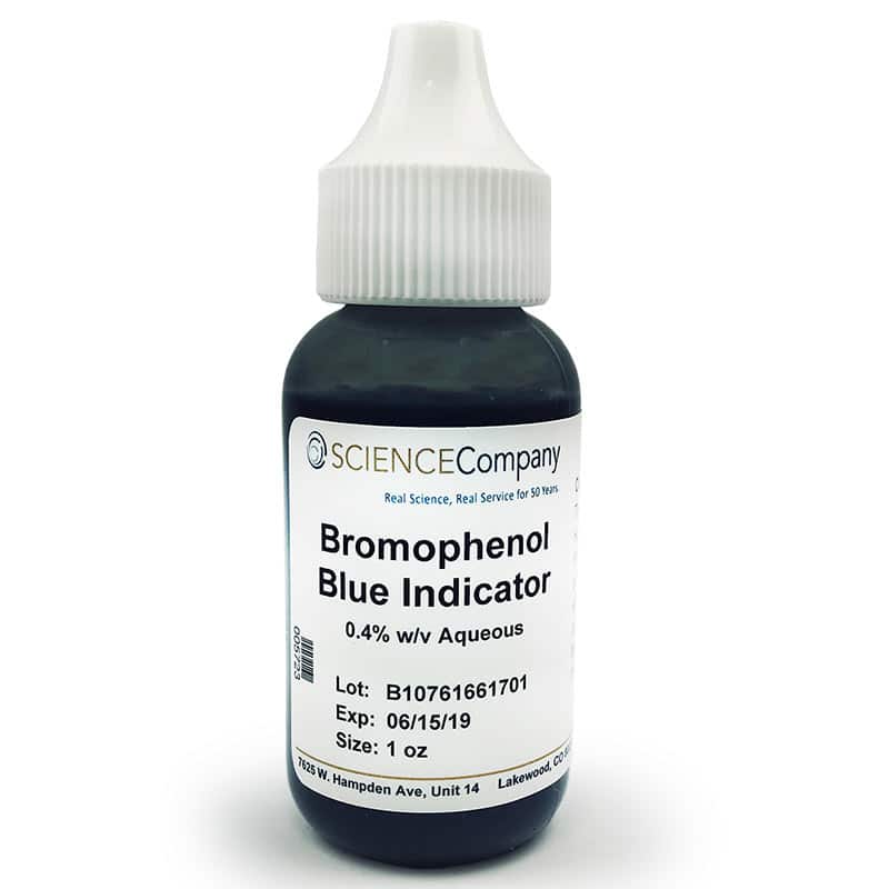 Bromophenol Blue pH Indicator, 1 oz.