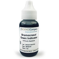 Bromocresol Green pH Indicator, 1 oz.