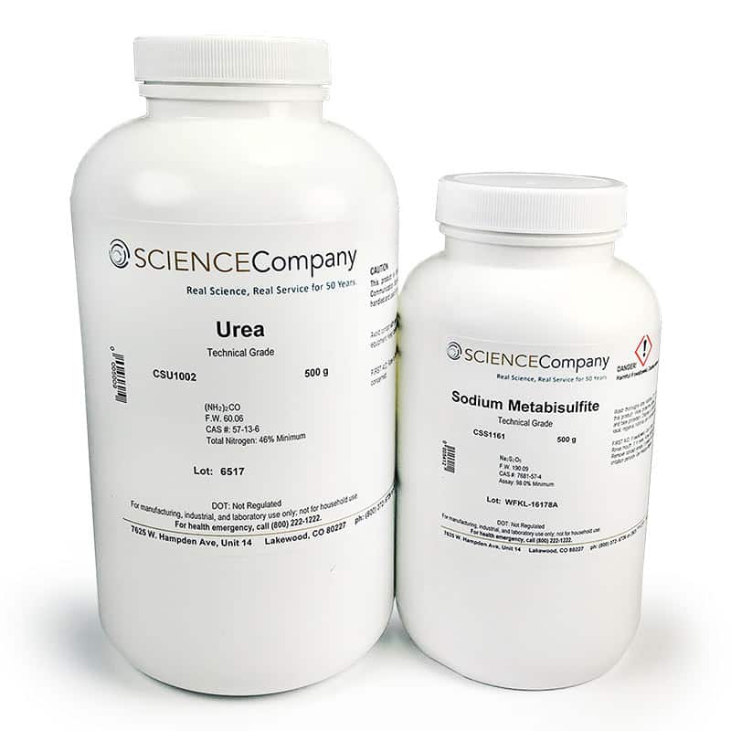 Scrap Gold Recovery Kit 500g Urea and Sodium Metabisulfite for sale