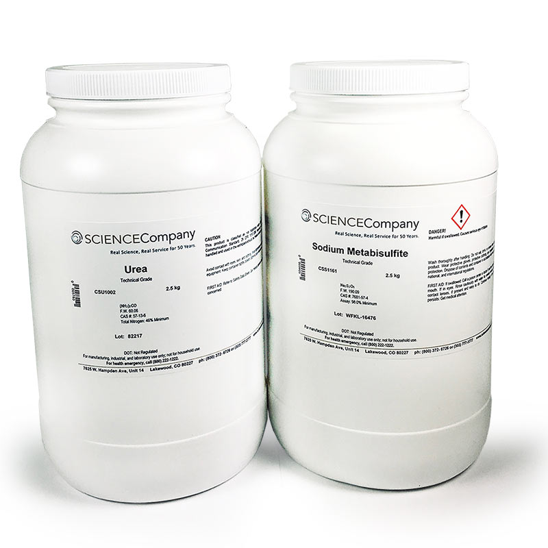 Scrap Gold Recovery Kit 2.5kg Urea and Sodium Metabisulfite for sale