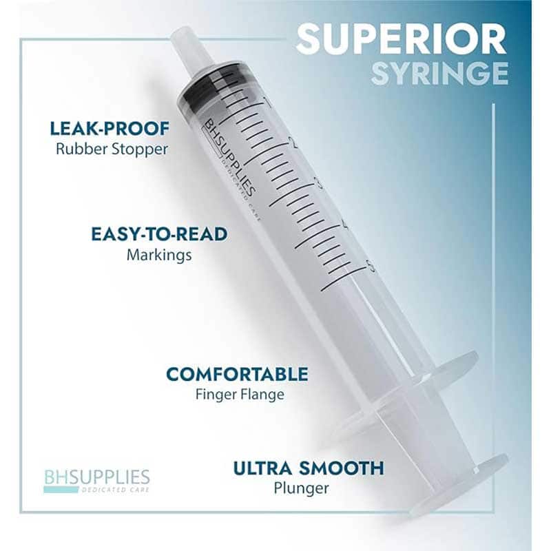 Poly Syringe, 10ml, Sterile, LuerSlip Tip