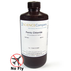 Ferric Chloride Etchant Solution, 40%, 500mL