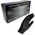 Powder-Free Black Nitrile Gloves, Medium, Box/100