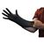 Powder Free Black Nitrile Gloves, Large, Box/100