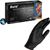 Powder-Free Black Nitrile Gloves, Large, Box/100
