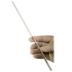 Clear Glass Stir Rod, 12 inch