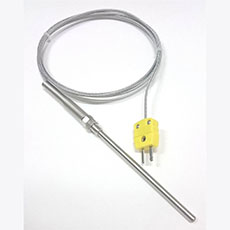 Thermocouple Probe Temperature Sensor, 0-800°C, Type-K