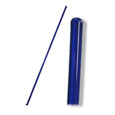 Cobalt Blue Glass Stir Rod, 15 inch