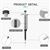 Single Channel Variable Micropipette, 100-1000ul