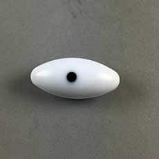 Rare Earth Magnetic Stir Bar, Oval PTFE, 35 x 16mm