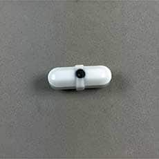 Rare Earth Magnetic Stir Bar, Octahedral PTFE, 25 x 8mm