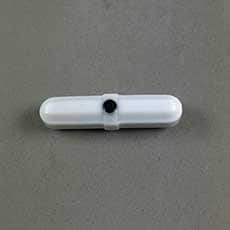 Rare Earth Magnetic Stir Bar, Octahedral PTFE, 38 x 8mm