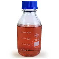 Borosilicate Media Storage Bottle, 500mL