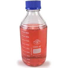 Borosilicate Media Storage Bottle, 1000mL