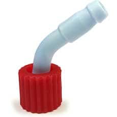 GL14 Open Top, Bent, Hose Connector