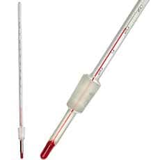 Partial Immersion Lab Thermometer, -20/250C, 14/20 joint