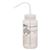 LDPE 2-Color Distilled Water Wash Bottle, 500mL (16oz)