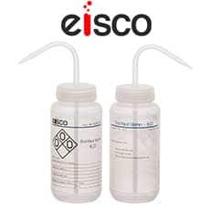 LDPE 2-Color Distilled Water Wash Bottle, 500mL (16oz)
