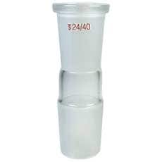 Borosilicate Glass Reducing Adapter, Joint Male 29/32 Female 24/40