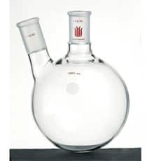 Two Neck Round Bottom Flask, 24/40 Joints, 2000mL