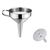 Stainless Steel Funnel with Strainer, 4.1"