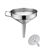Stainless Steel Funnel with Strainer, 4.1"