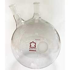 Two Neck Round Bottom Flask, 24/40 Joints, 5000mL