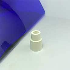 Septum Stopper, White Rubber, for 14/20 Joints