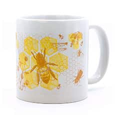 Honey Bees Mega Ceramic 20 oz Mug
