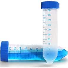 50mL Centrifuge Tubes, Sterile, PP/HDPE, Pk/25