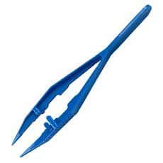 Fine Point Plastic Tweezer / Forcep, 5 inch