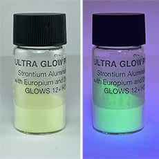 Green Europium Ultra Glow Powder, 15g