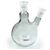 Two Neck Flat Bottom Round Flask, 24/40 Joints, 1000mL