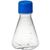 Baffled Bottom Erlenmeyer Flasks, 250mL, PC, Sterile, Cs/12