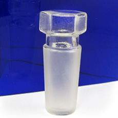Hex Head Ground Glass Stopper, 24/40 Joint